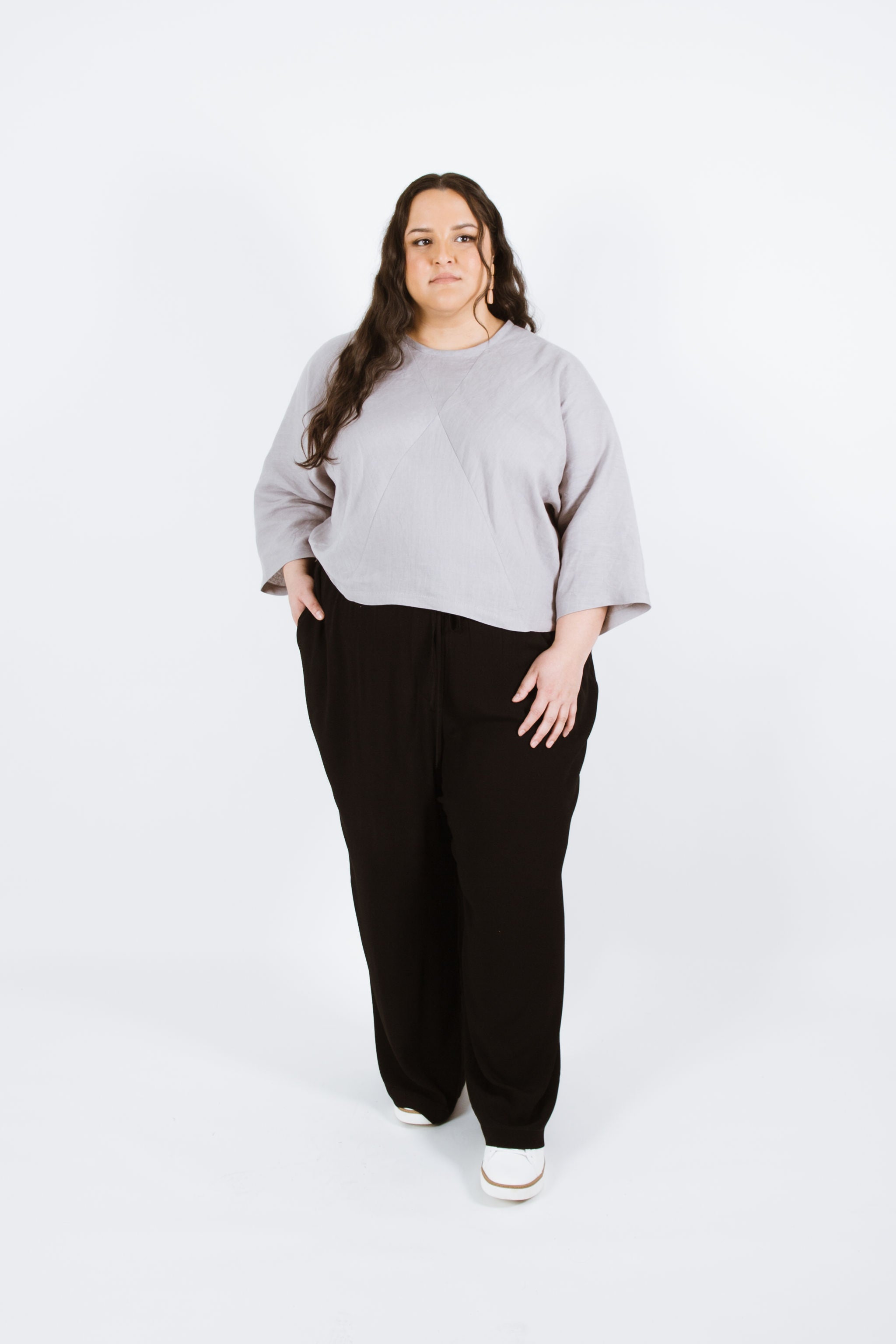 Pinnacle Curve Top / Sweater