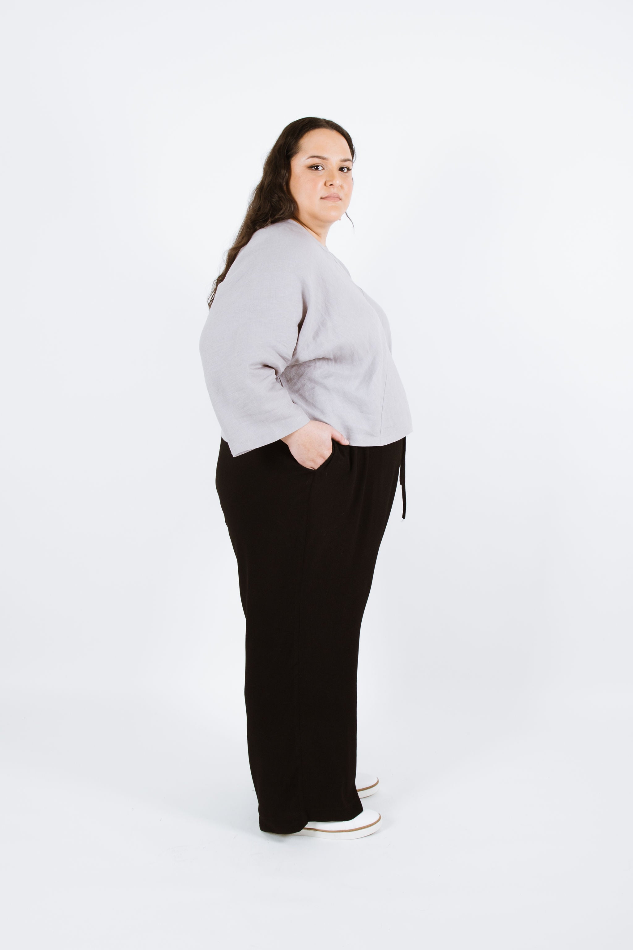 Pinnacle Curve Top / Sweater