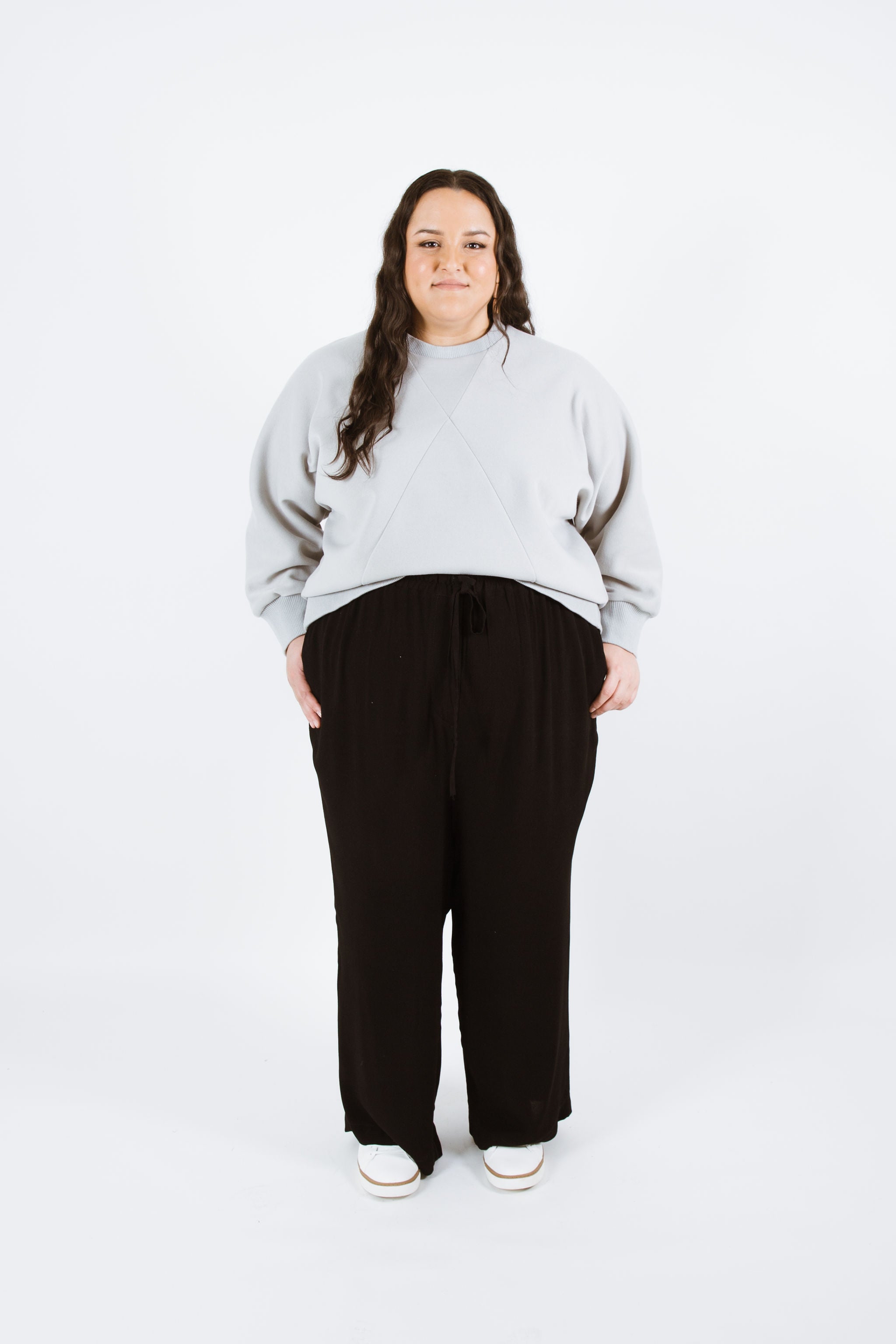 Pinnacle Curve Top / Sweater