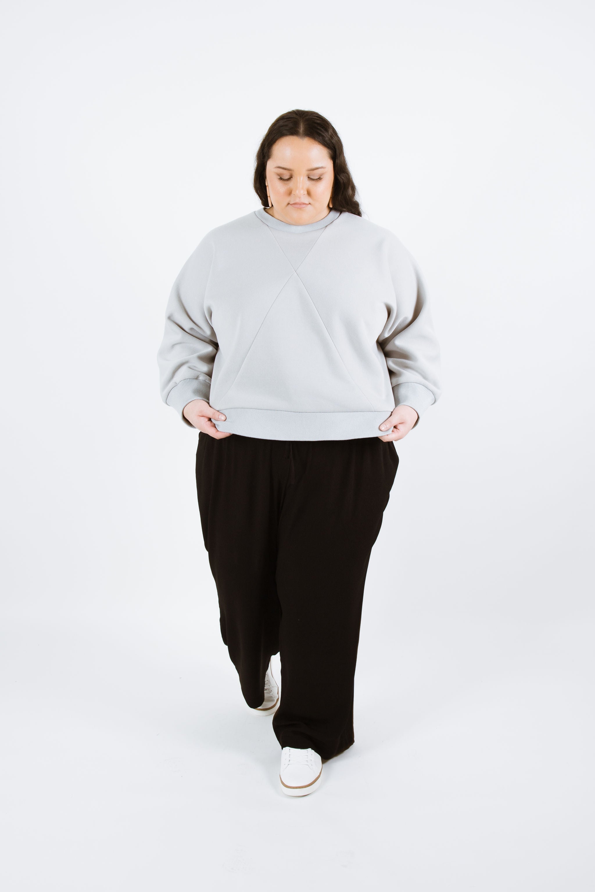 Pinnacle Curve Top / Sweater