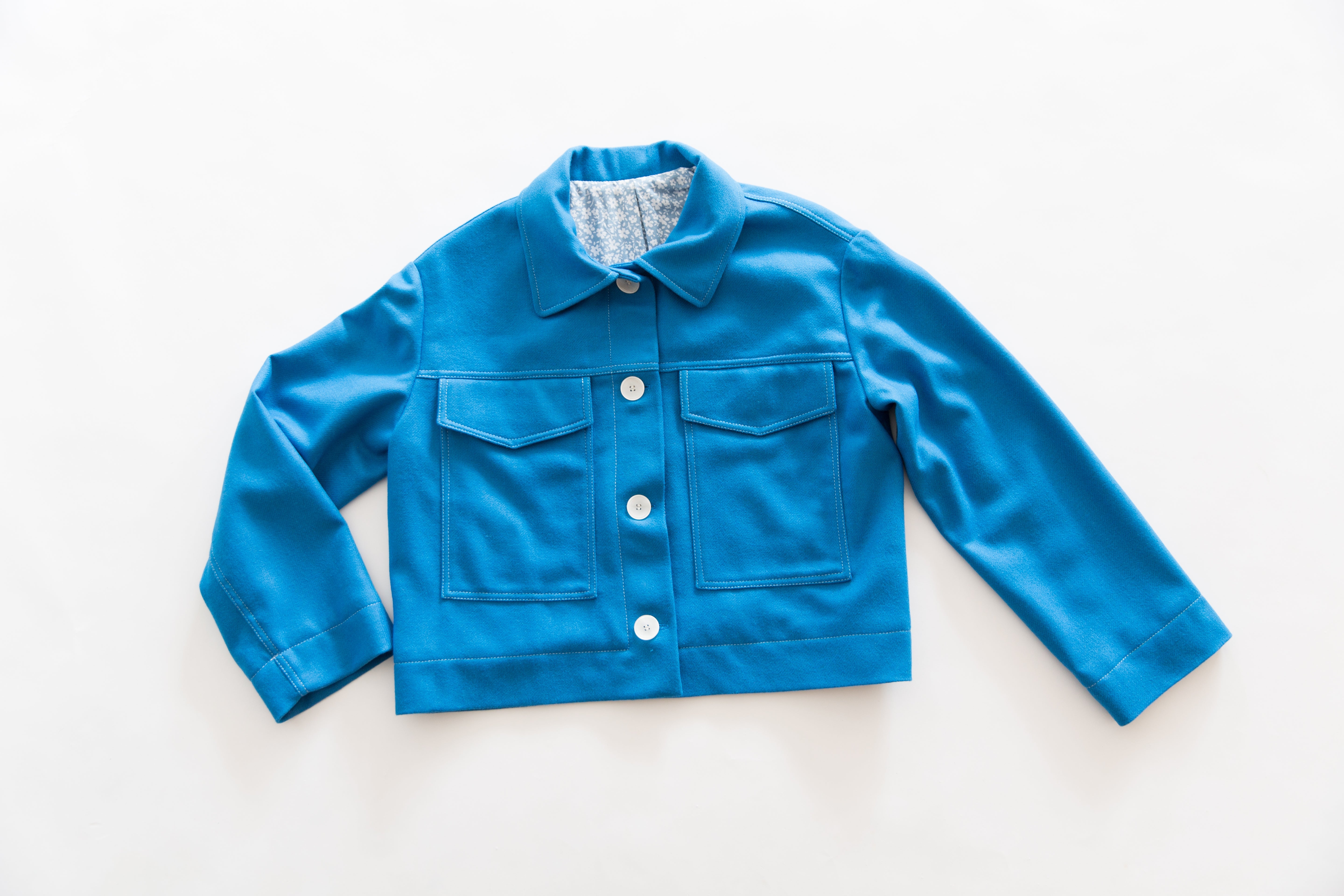 Pattern Adjustment - The Cropped Stacker Jacket