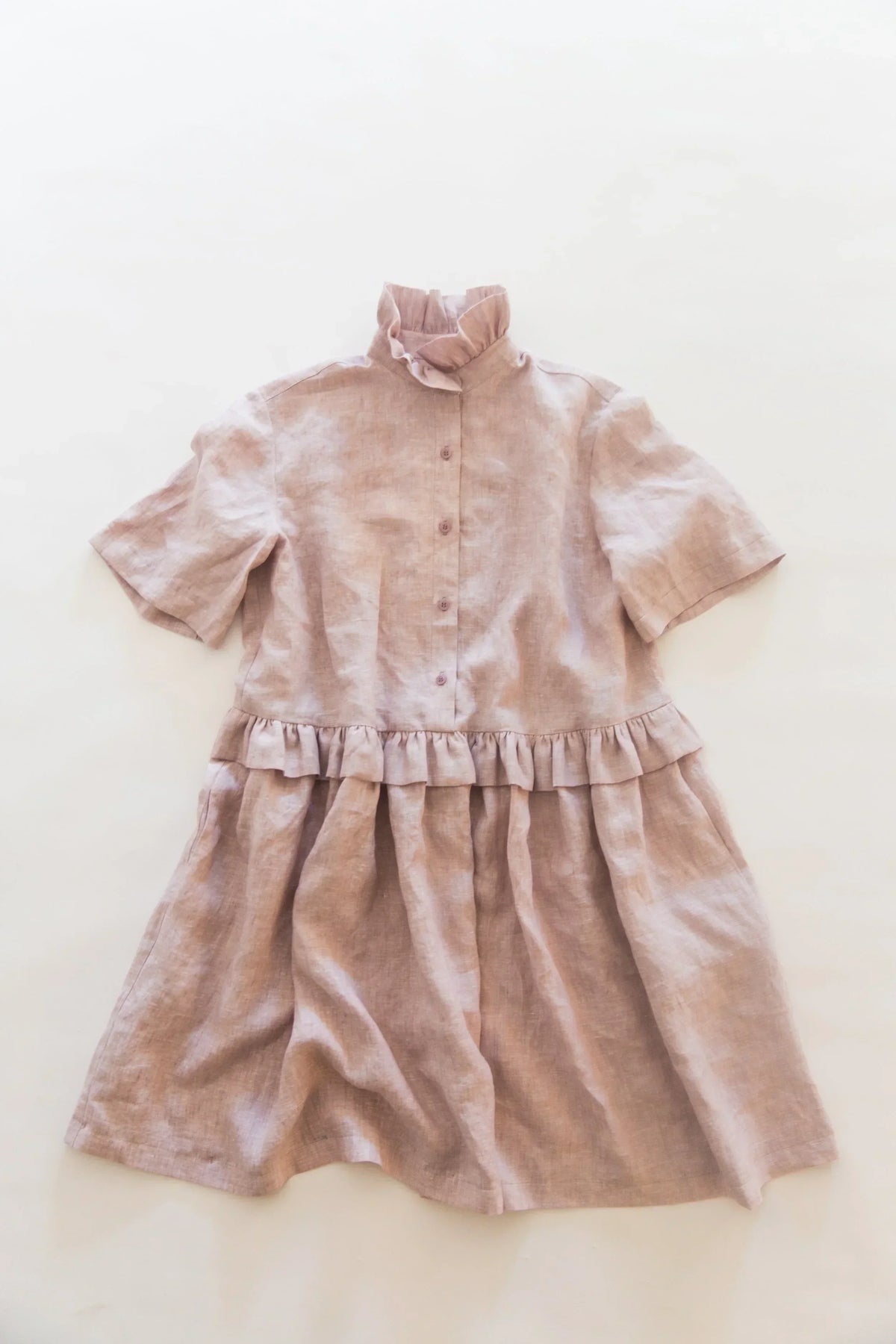 Ashling Dress - With Frill Collar
