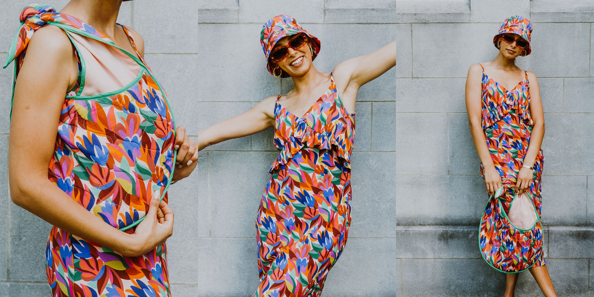 Pattern Hack - Maya Cami / Dress With Added Bust Frill