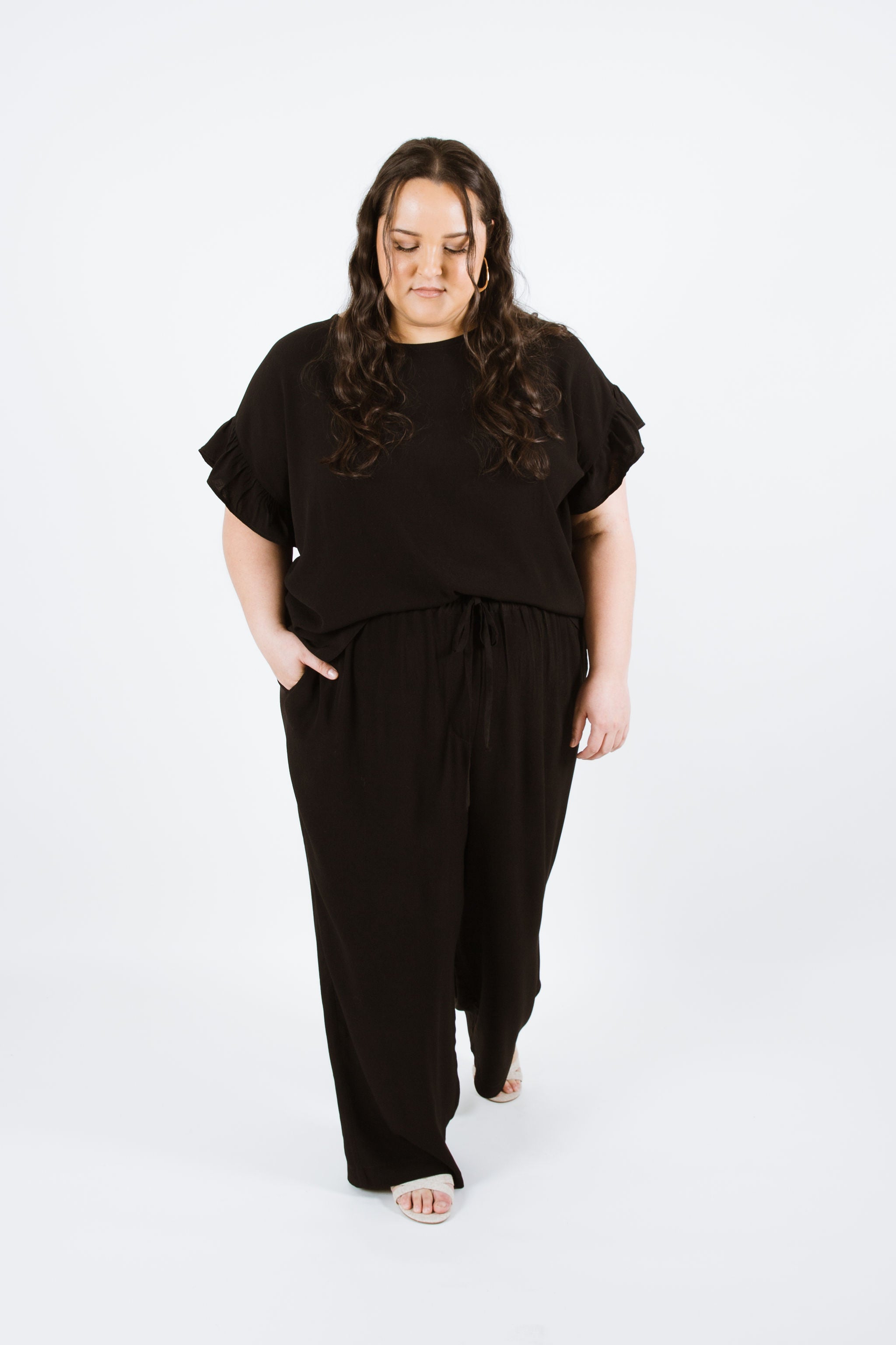 Solar Curve Tee / Sweater