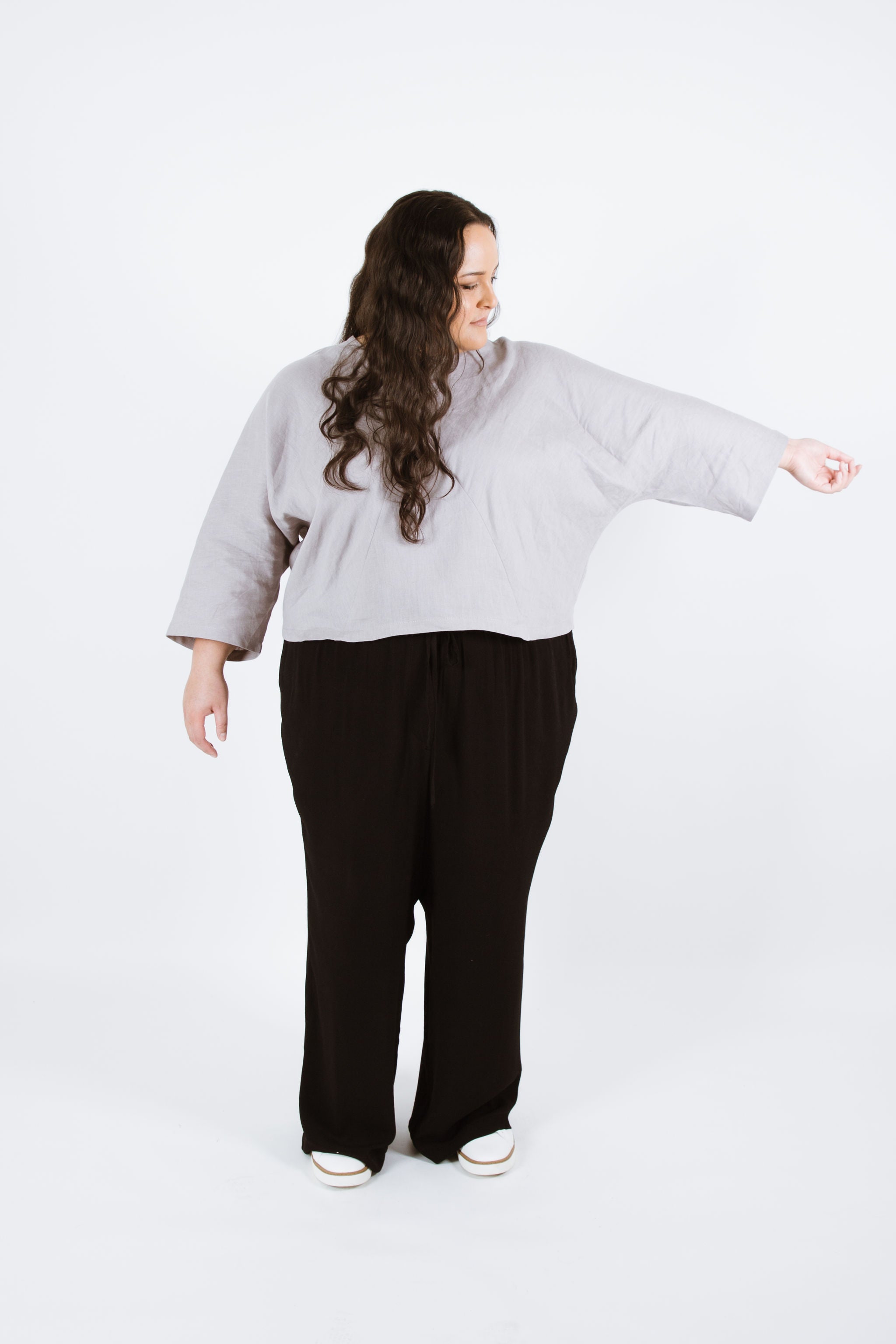 Pinnacle Curve Top / Sweater