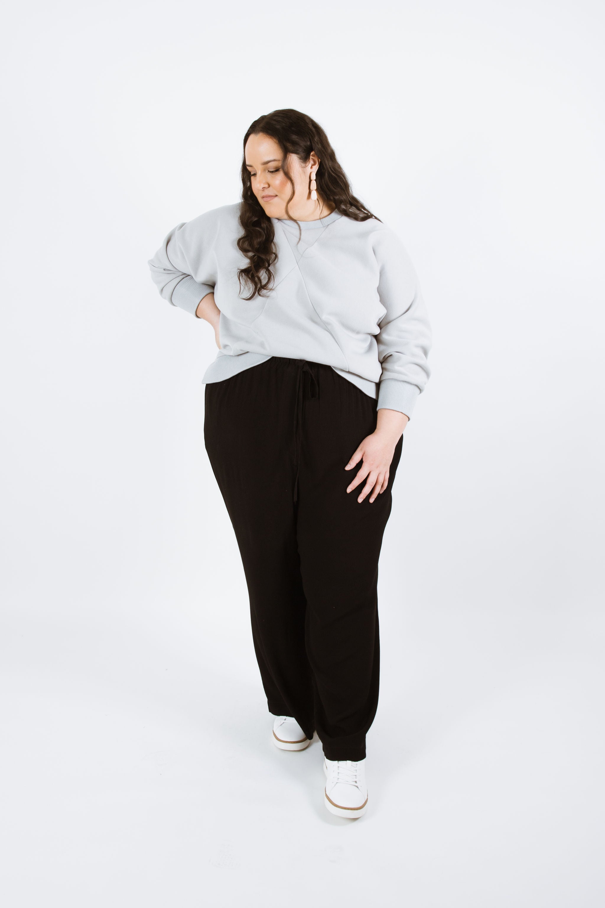 Pinnacle Curve Top / Sweater